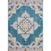 Blue Floral Medallion Outdoor Area Rug, 7X9-Kirkland's Home Best
