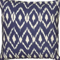 Blue Fractured Ikat Pillow-Kirkland's Home Shop