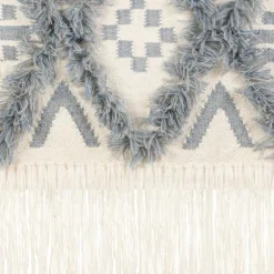 Blue Fringe Macrame Tassel Wall Hanging-Kirkland's Home Shop