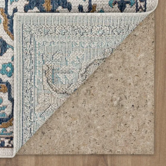 Blue Global Ikat Indoor/Outdoor Area Rug, 5X7-Kirkland's Home Sale