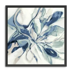 Blue Halcyon Framed Canvas Art Print-Kirkland's Home Online