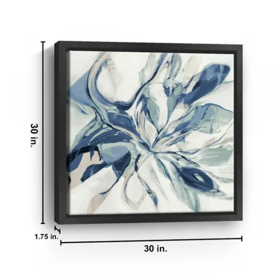 Blue Halcyon Framed Canvas Art Print-Kirkland's Home Online