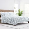 Blue Jacobean Reversible 2-Pc. Twin Quilt Set-Kirkland's Home Store