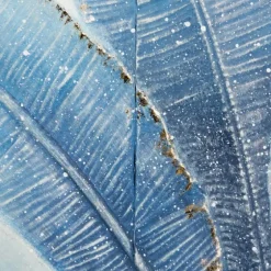 Blue Leaves Coastal Metal Art Print-Kirkland's Home Best