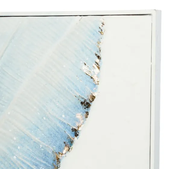 Blue Leaves Coastal Metal Art Print-Kirkland's Home Best