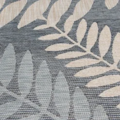 Blue Malibu Leafy Outdoor Area Rug, 7X10-Kirkland's Home Discount