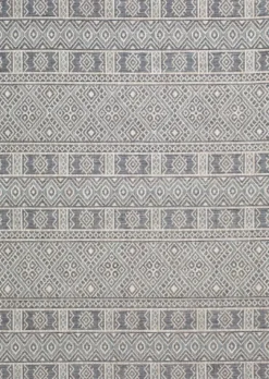Blue Malibu Tribal Outdoor Area Rug, 7X9-Kirkland's Home Best Sale