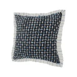 Blue Modern Interwoven Accent Pillow-Kirkland's Home Store