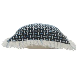 Blue Modern Interwoven Accent Pillow-Kirkland's Home Store