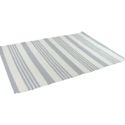 Blue Modern Stripes Outdoor Area Rug, 4X6-Kirkland's Home Best