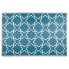 Blue Moroccan Trellis Outdoor Area Rug, 4X6-Kirkland's Home Cheap