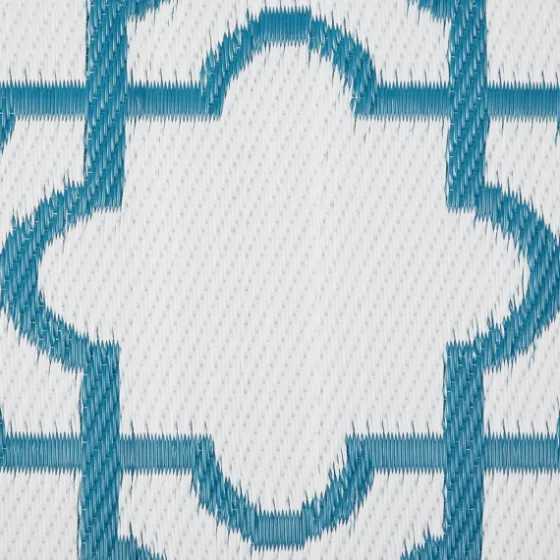Blue Moroccan Trellis Outdoor Area Rug, 4X6-Kirkland's Home Cheap