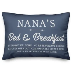 Blue Nana'S Bed And Breakfast Accent Pillow-Kirkland's Home Cheap