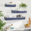 Blue Nautical 3-Pc. Wood Shelves-Kirkland's Home New