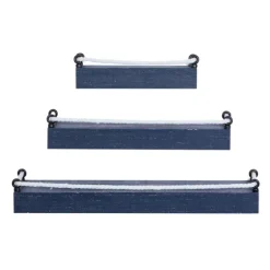 Blue Nautical 3-Pc. Wood Shelves-Kirkland's Home New