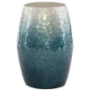 Blue Ombre Mosaic Capiz Shell Drum End Table-Kirkland's Home Hot