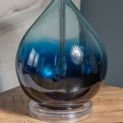 Blue Ombre Teardrop Glass Table Lamp-Kirkland's Home Best