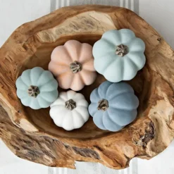 Blue, Orange, And Cream Pumpkin Filler-Kirkland's Home Discount