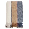 Blue Orange White Stripe Throw Blanket-Kirkland's Home Store