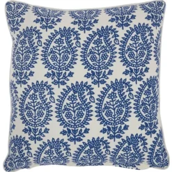 Blue Paisley Pattern Pillow-Kirkland's Home Flash Sale
