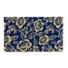 Blue Peonies Coir Doormat-Kirkland's Home Sale