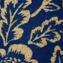 Blue Peonies Coir Doormat-Kirkland's Home Sale