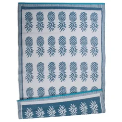 Blue Pineapple Indoor/Outdoor Area Rug, 4X6-Kirkland's Home Fashion