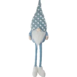 Blue Polka Dotted Gnome Shelf Sitter-Kirkland's Home Cheap