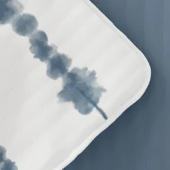 Blue Shibori Reversible 3-Pc. Queen Quilt Set-Kirkland's Home Online