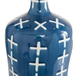 Blue Stoneware Vases, Set Of 3-Kirkland's Home Shop