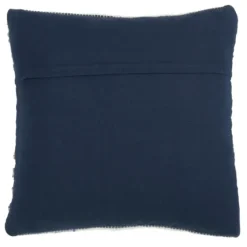 Blue Striped Textured Denim Pillow-Kirkland's Home Discount