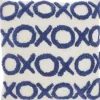 Blue Tufted Xoxo Cotton Throw Pillow-Kirkland's Home Hot