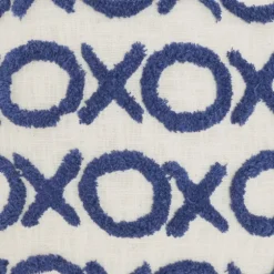 Blue Tufted Xoxo Cotton Throw Pillow-Kirkland's Home Hot
