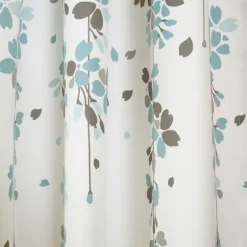 Blue Weeping Flower Curtain Panel Set, 95 In.-Kirkland's Home Store