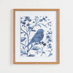 Bluebird On Branch I Framed Art Print-Kirkland's Home Best