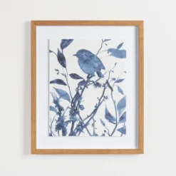 Bluebird On Branch Ii Framed Art Print-Kirkland's Home Cheap