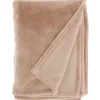 Blush Faux Sheared Mink Throw-Kirkland's Home New