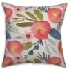 Blush Floral Pillow-Kirkland's Home Outlet