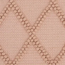 Blush Knotted Lattice Throw Pillows, Set Of 2-Kirkland's Home Best