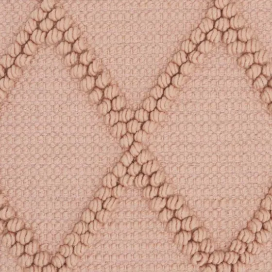 Blush Knotted Lattice Throw Pillows, Set Of 2-Kirkland's Home Best