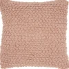 Blush Looped Yarn Wool Pillow-Kirkland's Home Shop
