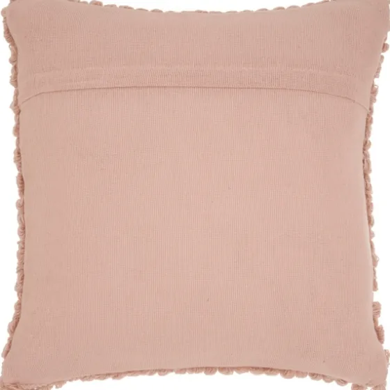 Blush Looped Yarn Wool Pillow-Kirkland's Home Shop