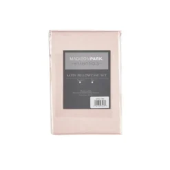 Blush Satin King 2-Pc. Pillow Case Set-Kirkland's Home Cheap