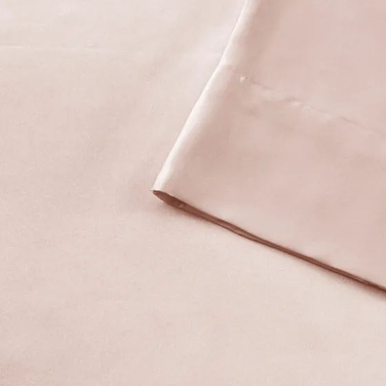 Blush Satin King 2-Pc. Pillow Case Set-Kirkland's Home Cheap