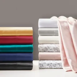 Blush Satin King 2-Pc. Pillow Case Set-Kirkland's Home Cheap