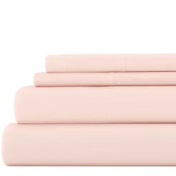 Blush Ultra Soft 4-Pc. Twin Sheet Set-Kirkland's Home Clearance