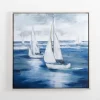 Boats Sail Away Framed Canvas Art Print-Kirkland's Home Clearance
