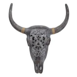 Bohemian Bull Wall Plaque-Kirkland's Home Fashion