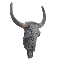 Bohemian Bull Wall Plaque-Kirkland's Home Fashion
