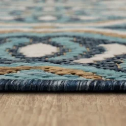Boho Ikat Indoor/Outdoor Area Rug, 5X7-Kirkland's Home Store